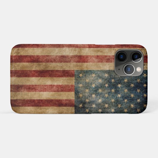  Amerikaanse vlag OtterBox iPhone CASE (Achterkant (horizontaal))