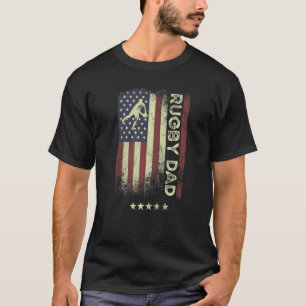 Amerikaanse vlag Papa 1 T-shirt