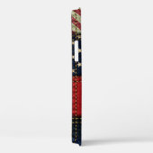 Amerikaanse vlag, patchwork naadloos patroon. Case-Mate iPhone case (Achterkant / Rechts)