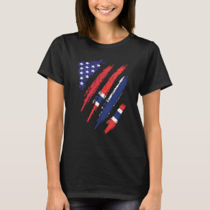 Amerikaanse vlag Patriot Heritage Mo T-shirt