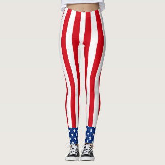 Amerikaanse vlag Patriotic Leggings