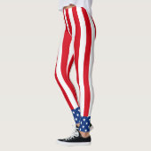 Amerikaanse vlag Patriotic Leggings (Links)