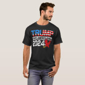 Amerikaanse vlag Patriotic T-shirt (Voorkant volledig)