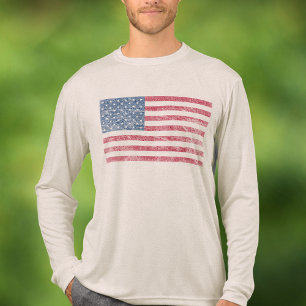 Amerikaanse vlag Patriotic Tri-Blend Shirt