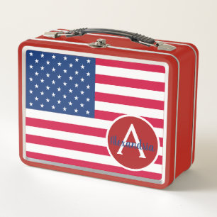 Amerikaanse Vlag Patriotische Lunchbox