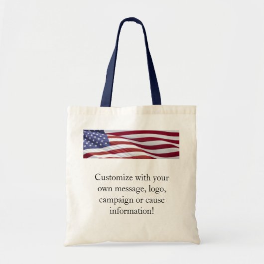 Amerikaanse Vlag Patriotische Tas (Voorkant)