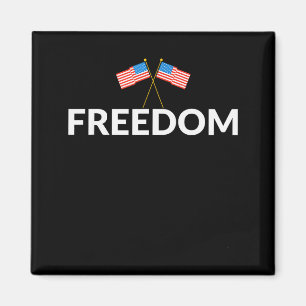 Amerikaanse Vlag Patriotische Trots Domein Magneet