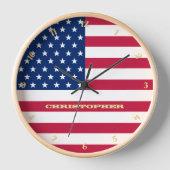 Amerikaanse vlag Patriottic Home Kantoor Decor Gol (Voorkant)