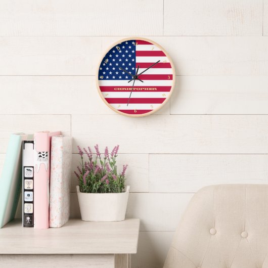 Amerikaanse vlag Patriottic Home Kantoor Decor Gol (Leeskamer)