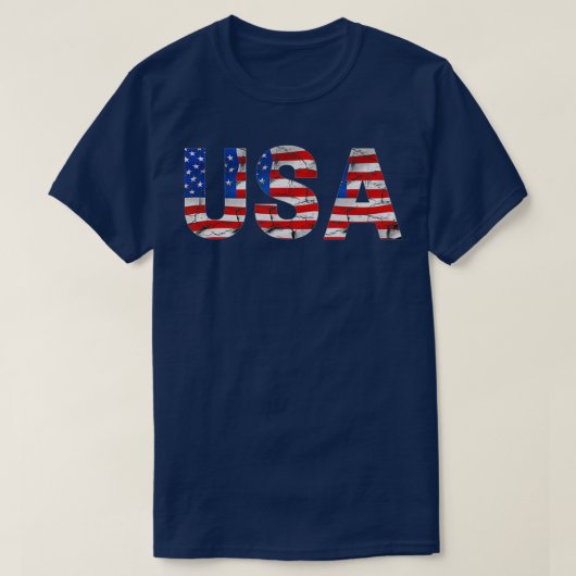 Amerikaanse vlag patriottisch 4 juli Bald Eagle Me T-shirt (Design voorkant)