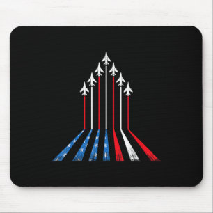 Amerikaanse Vlag Patriottisch 4 juli Rood Wit Blau Muismat
