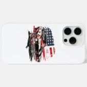 Amerikaanse Vlag Patriottisch Case-Mate iPhone Case (Achterkant (horizontaal))
