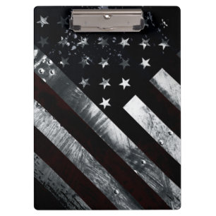Amerikaanse vlag patriottisch industrieel klembord