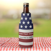 Amerikaanse Vlag Patriottisch Juli 4th Custom Bott Flesjeskoeler