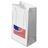 Amerikaanse vlag Patriottische Amerikaanse militai Klein Cadeauzakje (Achterkant Gekanteld)