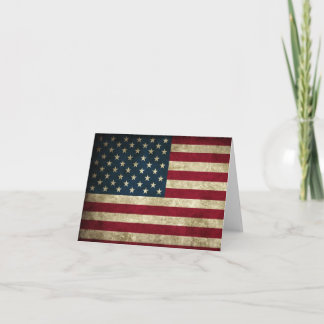 Amerikaanse vlag Patriottische kaart