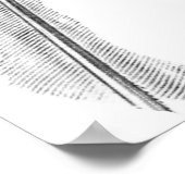 Amerikaanse vlag Patriottische kunst Print (Hoek)