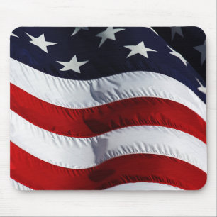 Amerikaanse vlag Patriottische schoonheid Muismat