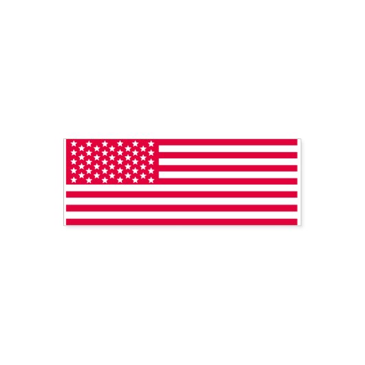 Amerikaanse vlag Patriottische sterren en Stripes Zelfinktende Stempel (Design)