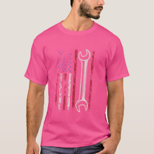 Amerikaanse vlag Patriottische vlag voor mannen en T-shirt