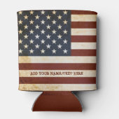  Amerikaanse vlag Persoonlijke Koelbox Blikjeskoeler (Achterkant)