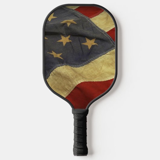 Amerikaanse vlag pickleball paddle (Voorkant)