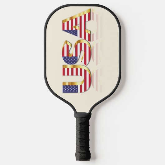 Amerikaanse vlag Pickleball Paddle (Voorkant)