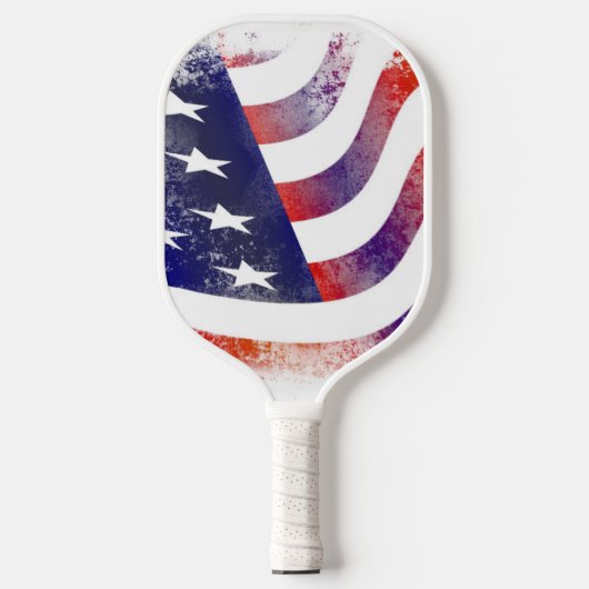 Amerikaanse vlag Pickleball Paddle (Voorkant)