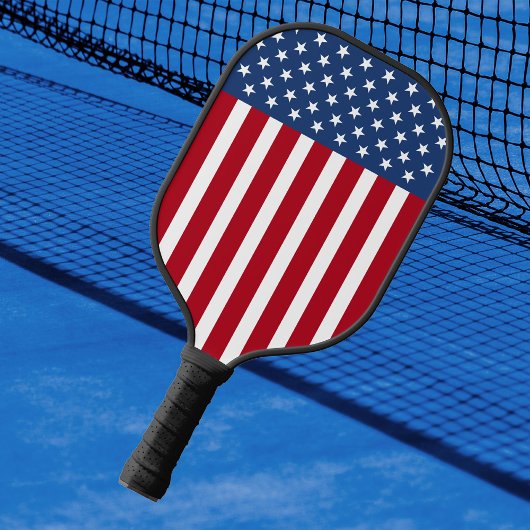 Amerikaanse vlag pickleball paddle