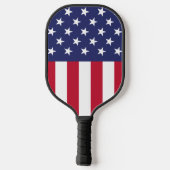 Amerikaanse vlag pickleball paddle (Achterkant)