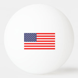 Amerikaanse vlag pingpongballen voor tafeltennis
