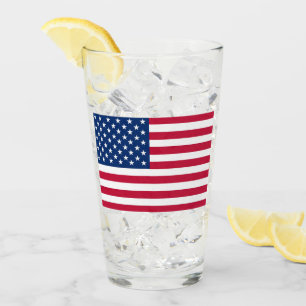 Amerikaanse vlag - Pint Glass Glas