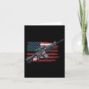 Amerikaanse Vlag Pistolen 1e Juli Pistolen Onafhan Kaart