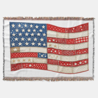 Amerikaanse Vlag PNG | Patchwork Patriottisch Ontw Deken