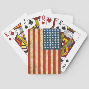 Amerikaanse vlag pokerkaarten
