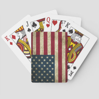 Amerikaanse vlag pokerkaarten
