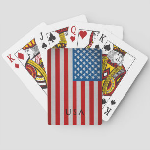 Amerikaanse vlag pokerkaarten