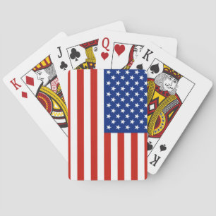 Amerikaanse vlag pokerkaarten