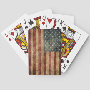 Amerikaanse vlag Pokerkaarten