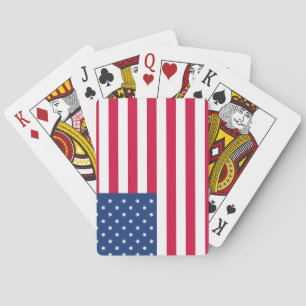 Amerikaanse vlag pokerkaarten