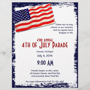 Amerikaanse vlag Popsicle Stick Folkart Flyer