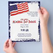 Amerikaanse vlag Popsicle Stick Folkart Flyer (Hand)