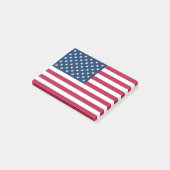 Amerikaanse vlag post-it® notes (Schuin)