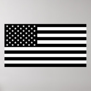 Amerikaanse vlag poster