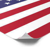 Amerikaanse vlag poster (Hoek)