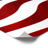 Amerikaanse vlag poster (Hoek)