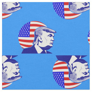 Amerikaanse vlag president Donald Trump Stof
