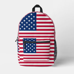 Amerikaanse vlag Pride Design-76353 Bedrukte Rugzak