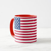 Amerikaanse Vlag Pride Design Mok (Voorkant links)