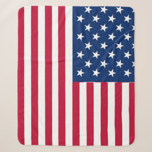 Amerikaanse Vlag Pride Design Sherpa Deken